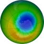 Antarctic Ozone 2019-10